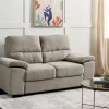 2 Seater Sofa, VOGAR, light brown DEF