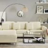 Sofa Ecksofa OSLO R beige CH