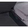 Sofá-cama em veludo cinzento 4 lugares LERUM