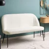 Sofa Boucle OSBY White DEF