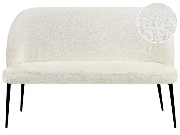 Sofa Boucle OSBY White DEF