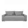 Sofá-cama PIA 3 lugares com arca cinzento
