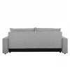 Sofá-cama PIA 3 lugares com arca cinzento