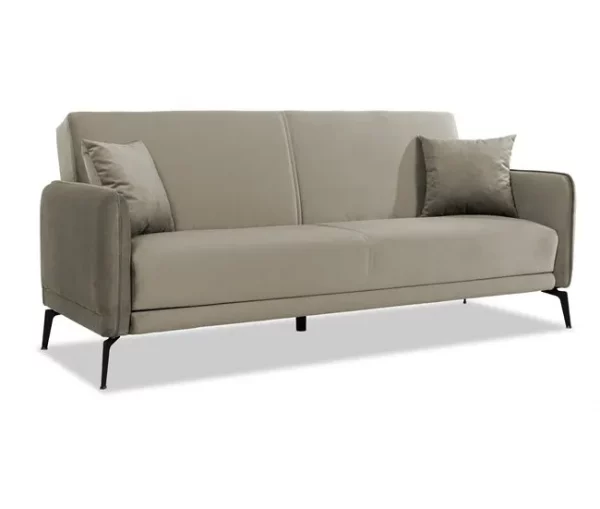 Sofá cama TOM 3 lugares cor bege