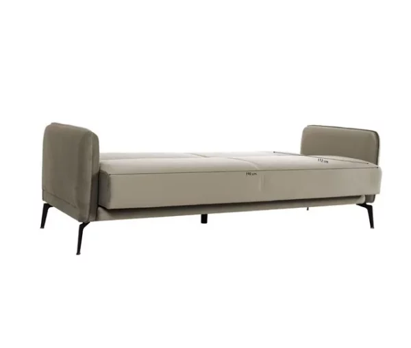 Sofá cama TOM 3 lugares cor bege