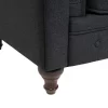 3-Sitzer CHESTERFIELD Graphitgrau CH