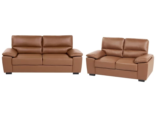 Sofa Set, VOGAR, golden brown, DEF