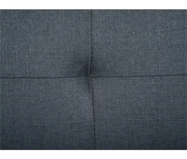 Sofá-cama de 3 lugares em tecido azul escuro BRISTOL