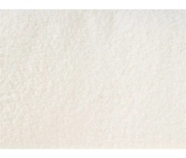 Sofá 3 lugares em tecido bouclé branco SOVIK