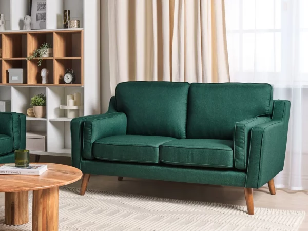Sofa LOKKA, 2 sitzer dunkelgrün DEF