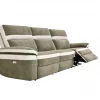 Sofá 4 lugares XL relax elétrico LOVE cor visón