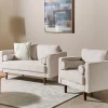 2 Seater + Armchair NURMO Beige DEF