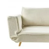 Sofá-cama Branco creme SAARELA