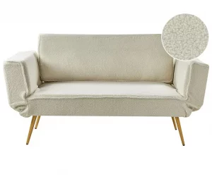 Sofá-cama Branco creme SAARELA
