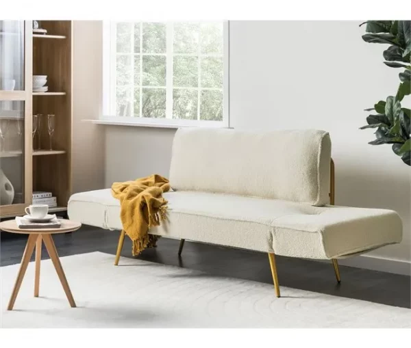 Sofá-cama Branco creme SAARELA
