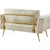 Sofá-cama Branco creme SAARELA
