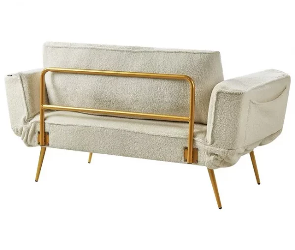 Sofá-cama Branco creme SAARELA