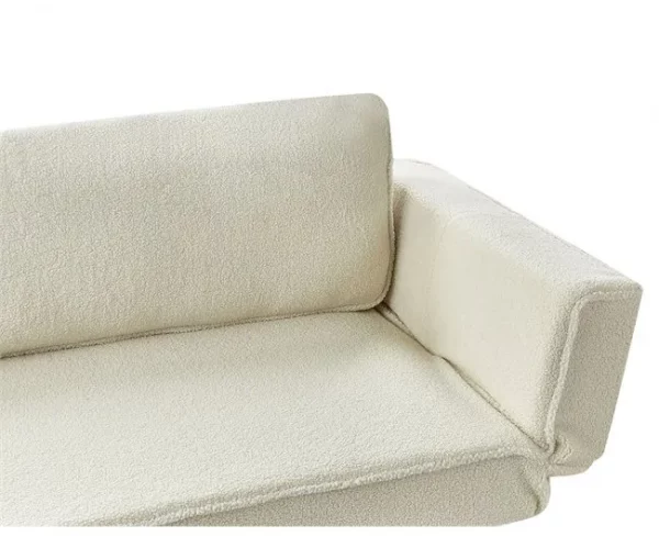 Sofá-cama Branco creme SAARELA