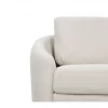Sofá de 2 lugares em tecido creme claro TROSA