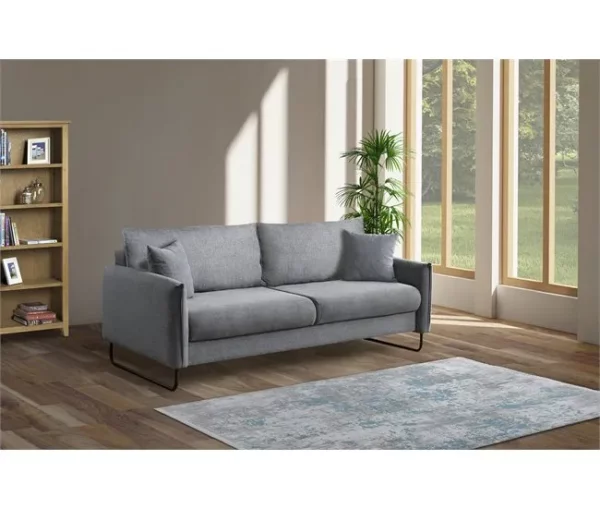 Sofá cama VENUS  3 lugares azul