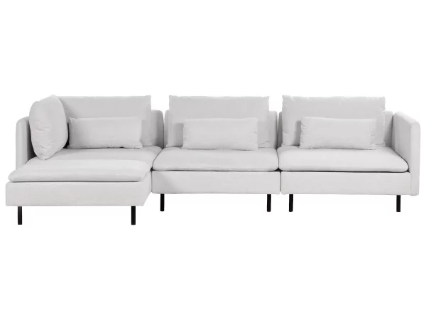 Right Corner Modular Sofa, EGERIS, light grey
