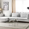 Right Corner Modular Sofa, EGERIS, light grey