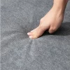 HOMCOM Sofá de 2 Lugares Sofá de Sala de Estar Moderno Estofado em Poliéster com 2 Almofadas Pés de Madeira de Borracha 196x80,5x89cm Cinza