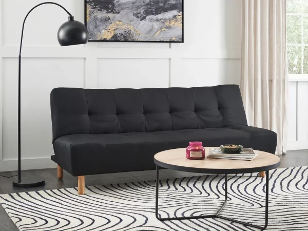 Sofa Bed, ALSTEN, Black,DEF