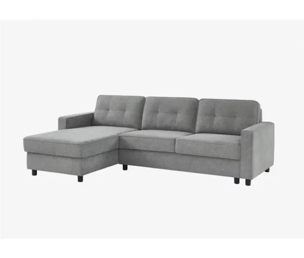 Chaise longue CIAN reversível 3 lugares cinza