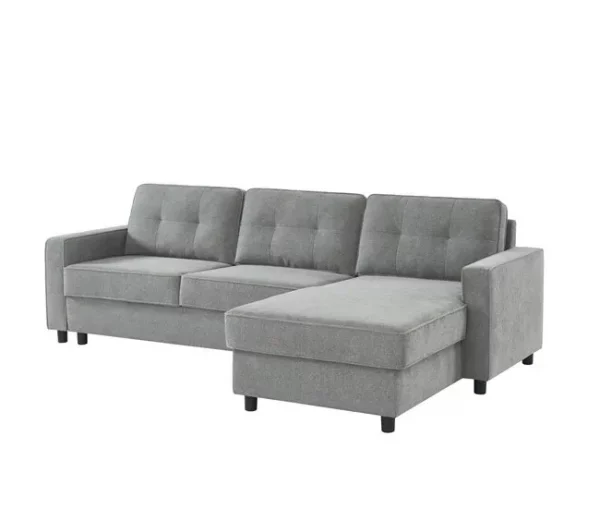Chaise longue CIAN reversível 3 lugares cinza