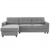 Chaise longue CIAN reversível 3 lugares cinza
