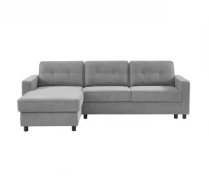 Chaise longue CIAN reversível 3 lugares cinza