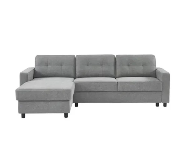 Chaise longue CIAN reversível 3 lugares cinza