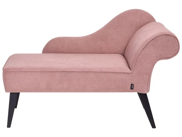 Right Hand Chaise Lounge BIARRITZ Pink DEF