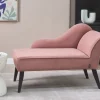 Right Hand Chaise Lounge BIARRITZ Pink DEF