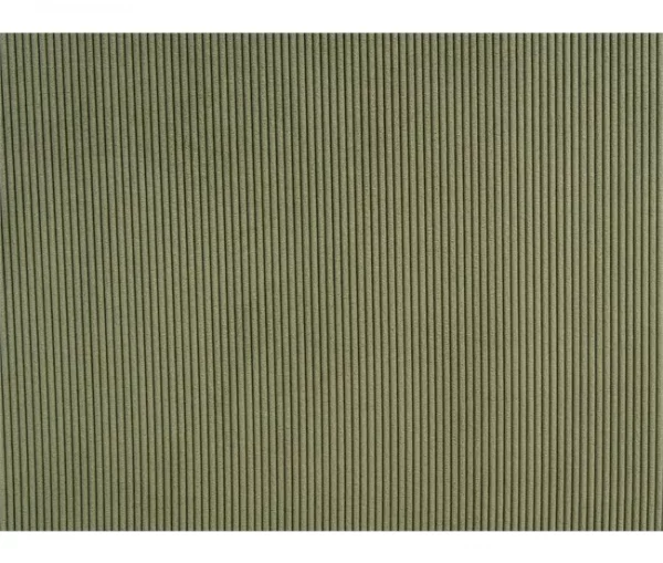 Chaise-longue à esquerda em bombazine verde ARDAL