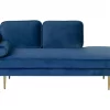 Chaiselongue MIRAMAS links marineblau CH