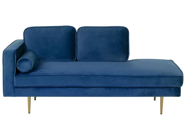 Chaiselongue MIRAMAS links marineblau CH