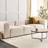 Sofa FALSTERBO 3 seater boucle beige DEF
