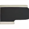 Chaise-longue à direita em veludo creme ALLIER