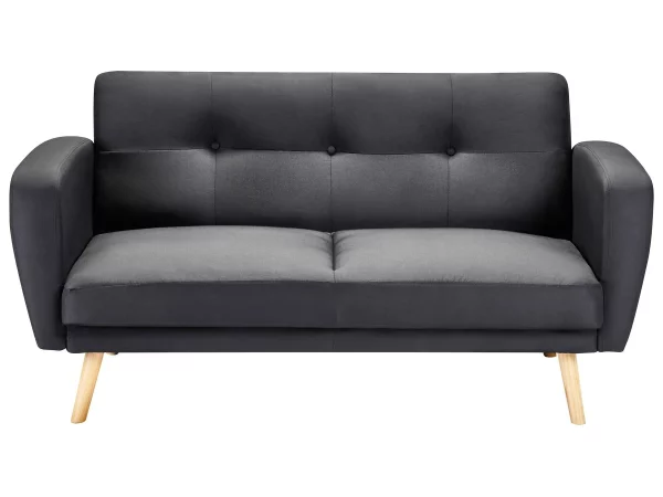2-er Schlafsofa FLORLI schwarz CH
