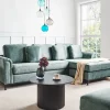 Sofa OSLO L Teal Velvet DEF