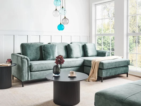 Sofa OSLO L Teal Velvet DEF