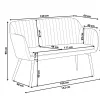 Sofa TABY, light beige, carton 1/1, LF DEF