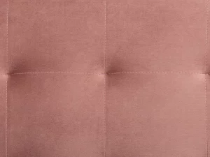 Chaiselongue ABERDEEN Samt Rosa CH