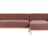 Left Corner Sofa burgundy SOSJO