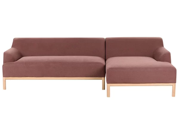 Left Corner Sofa burgundy SOSJO