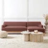Left Corner Sofa burgundy SOSJO