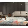 Sofá relaxante de 2 lugares em pele cinzenta taupe