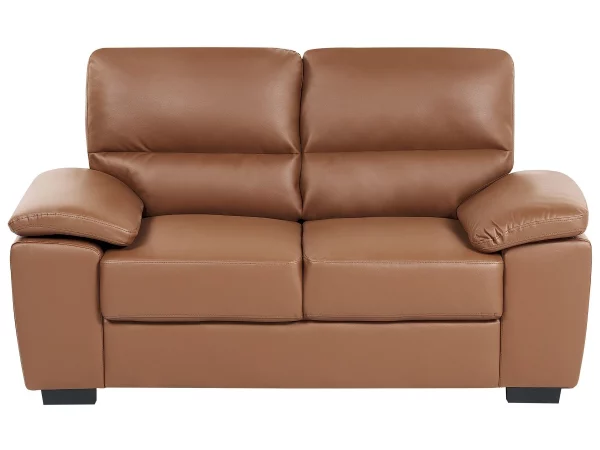 2 Seater Sofa, VOGAR, golden brown, DEF